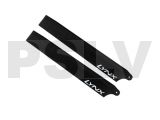  LX61353  Lynx Heli Innovations Plastic Main Blade 135 mm Black 130X 